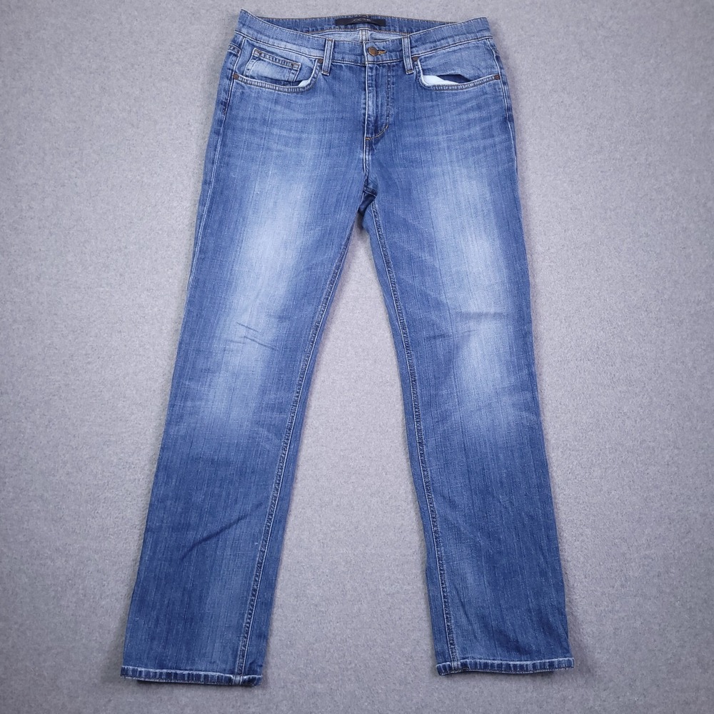 J CREW 484 Slim Jeans 33 x 31 Medium Wash Denim Mens